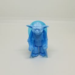 Star Wars - Master Yoda - Action Figure 3.75" Kenner style.+Free 3D scan