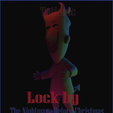 Mesa-de-trabajo-1_3.png 👺Lock By The Nightmare Before Christmas character sculpture 3D STL (KEYCHAIN)👺