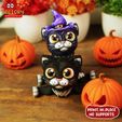 h.jpg MIGNON FLEXI CHAT D'HALLOWEEN ARTICULÉ