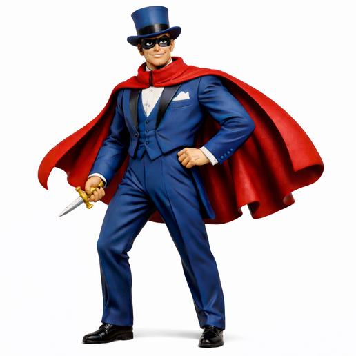 🗡️ Fawcett Comics Hero Devil's Dagger・ STL File for 3D printing・Cults