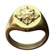 S-R1-04.JPG Corola Blumen Rosette Oval Siegelring