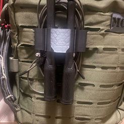 MOLLE patch plate for velcro by jussikal, Download free STL model