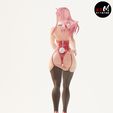 FAN_ZERO_A0061.jpg Zero Two Bunny Ver. by E.S. Monster