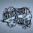 Wednesday-Nevermore-Pic2.jpg Wednesday Nevermore Academy Gate Sign Hanging Silhouette Cake Topper
