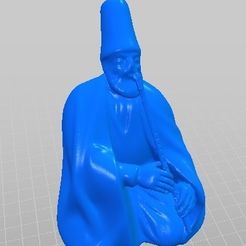 mevlana1.jpg Archivo 3D gratis Sufi mevlana neyzen・Diseño de impresora 3D para descargar