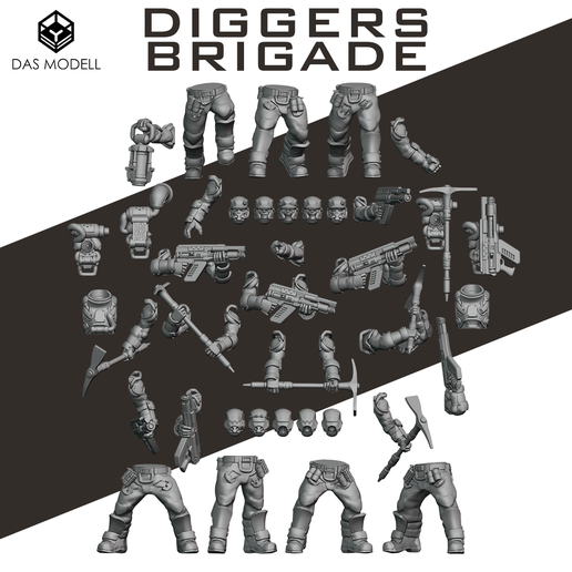 DIGGERS BRIGADE BILDER