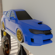 1.png Subaru Impreza WRX STi Sedan Wall-mounted