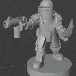 Solar-BBQ-Sergeant.jpg Free STL file Solar Troopers BBQ Sergeant・3D printing idea to download