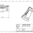 Yamaha-tmax-500-Back-Whell-Axis-Cover.jpg Yamaha TMAX 500 Back Whell Axis Hub Cover with TMAX Logo  (3 Versions)