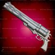 2.jpg Vincent valentine cerberus gun from Final Fantasy - Fan Art 3D print model