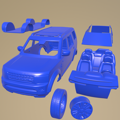 d13_L005.png STL file Land Rover Discovery 2014 PRINTABLE CAR IN SEPARATE PARTS・3D printable model to download