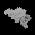 4.png Topographic Map of Belgium – 3D Terrain