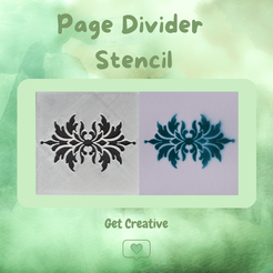 Page-Divider-Stencil.png Pochoir de séparation de pages