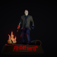 IMG_2581.png Jason Voorhees Friday the 13th Diorama
