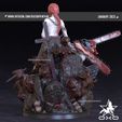 OXO3D_Makima_SFW_02.jpg Chainsaw Man'den Makima ve Denji Dioraması