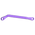 Rear_High_Clearance_56mm_v2.stl Racent 1/24 Front 4-Link Conversion and Rear High Clearance Links