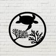 Sin-título.jpg sea turtle sea turtle wall decoration realistic wall art