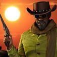 RENDER-2-sign.jpg Django Unchained Statue - 3D Print Ready