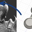 3D-Helmet-ornament-guide.jpg 3D files for Dame Aylin cosplay - Baldur's gate 3