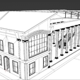 4.png Ancient Roman Government Building 3D model