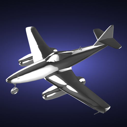 Messerschmitt Me 262 3D model