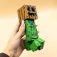 IMG_3387.jpg Minecraft Creeper Halloween Edition Flexi articulé