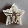 1.jpg 3MF file Star Cookie Cutters・3D print design to download