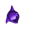 Shark pensil holder.stl STL file Shark pensil holder・3D printing design to download