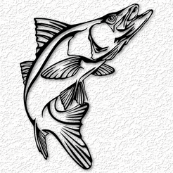 project_20230524_1710339-01.png realistic snook fish wall art fishing wall decor fathers day