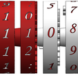 7.png Numbers for clock with mechanical display