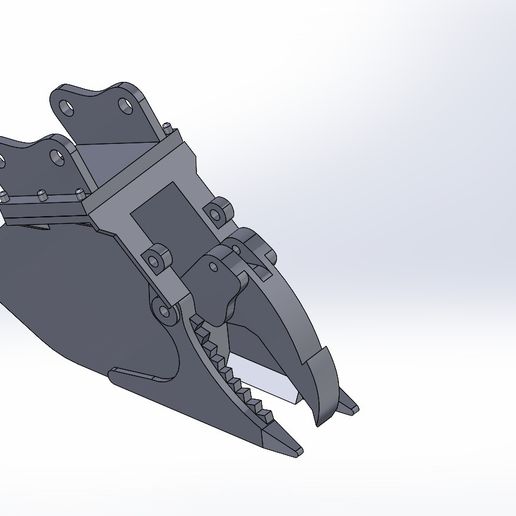 Hitachi zx250 roots removal