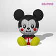 1.jpg MICKEY AND MINNIE MOUSE COUPLE - Knitted - Crochet