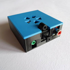 Capture d’écran 2016-12-02 à 17.54.57.png Free STL file (Pi) USB&SPDIF sound card PCM2704 box・3D printing model to download