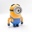 IMG_3736.jpg STL-Datei Minion FLEXI Gelenkige Minions Verachtenswert Ich・3D-Drucker-Vorlage zum herunterladen