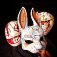 236192782_10226655977044668_6998805945620200682_n.jpg The Huntress Mask - Dead by Daylight - The Rabbit Mask 3D print model