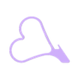 heart_cable_function.stl STL file Phone Stand Mobile Phone Holder Charging Station Smartphone Holder in Heart Design 2 Models with Charging Cable Function・3D print object to download, gamework