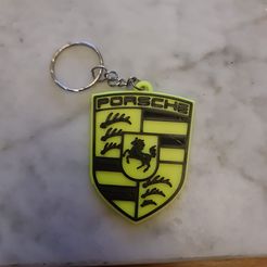 Llavero-Porche.jpeg Archivo STL Llavero Porsche・Plan de impresora 3D para descargar