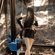 Tifa Lockhart Final Fantasy VII Fanart Statue 3d Printable