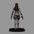 04.jpg Black Widow Snow Suit - Black Widow Movie LOW POLYGONS AND NEW EDITION