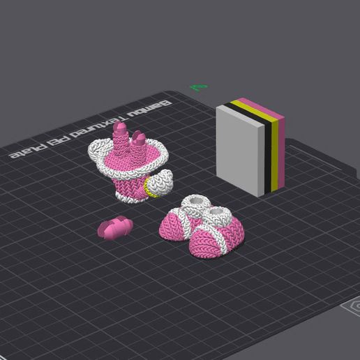 🌹 Amy Rose Crochet - Knitted - Sonic・ STL File for 3D printing