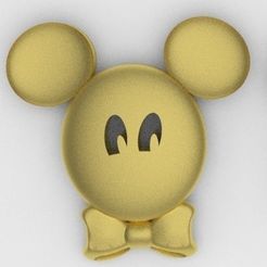 MICKEY_01.jpg Free STL file WC. MEN WOMAN・3D printable model to download