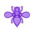 BEE.stl abeille, fichier stl