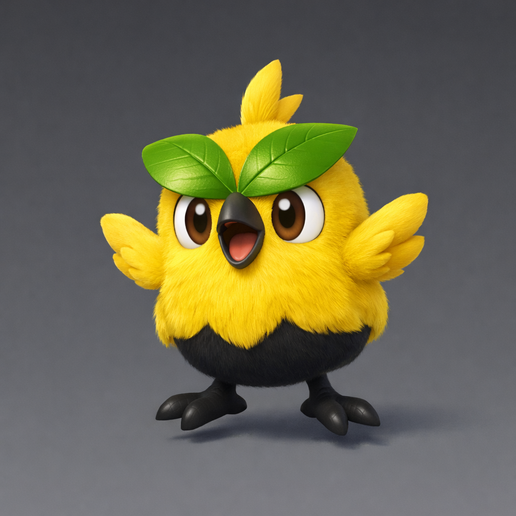 Pokemon Winds & Waves Browt 3D Printable Figure