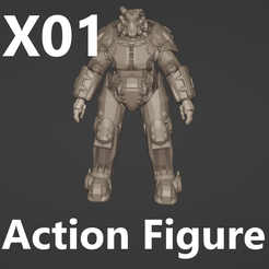 eceb199d-fc30-454d-b1f3-174f04c2fe07.png Fallout Power Armor X01 Action figure (Fixed)