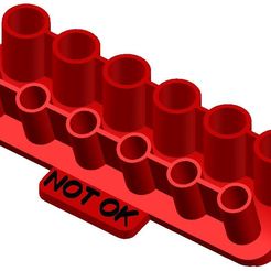 Porte Piles - NOT OK.JPG STL-Datei BATTERY DOOR - VERSION BATTERIES NOT CHARGED kostenlos・Vorlage für den 3D-Druck zum herunterladen