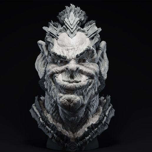 Thingiverse_Orc_Front_01.jpg Orc Chief Nakhbruh