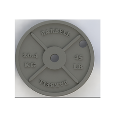 kpeychain.png 45lbs/20kg weight plate keychain