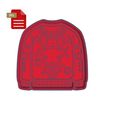 244971917_1237181700115056_5415397021899739601_n.jpg Ugly Christmas Sweater Cookie Cutter and Stamp