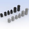 Schachfiguren_schwarz-weiß.bip.77.jpg 根据木制图案制作的棋子