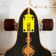 20180529_1102542.jpg Free STL file Longboard Wall Mount・Model to download and 3D print